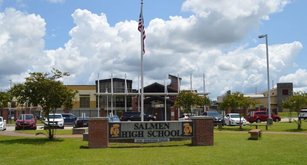 high school in Slidell, LA